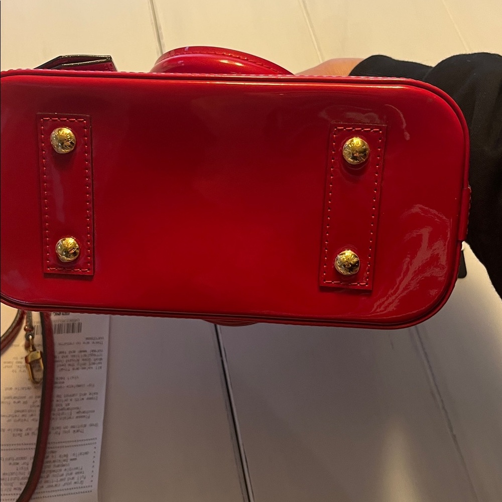 Louis Vuitton/RED Patent leather purse/AUTHENTIC CERTIFIED/make me an offer … - Picture 6 of 7
